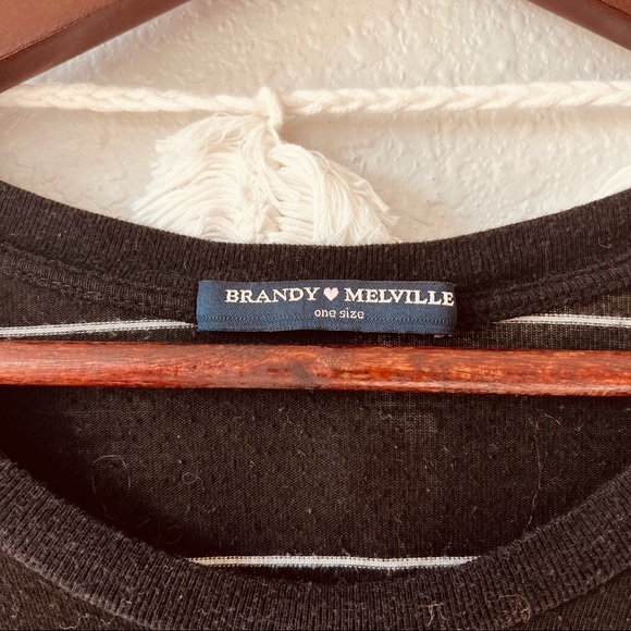 Brandy Melville | Striped T-Shirt Dress - Picture 4 of 4